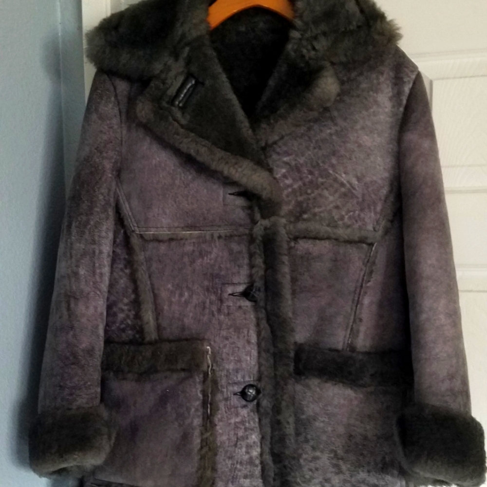 Sheep skin coat
